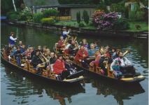 Ausflug in den Spreewald 1997 mit musizieren auf dem Booten